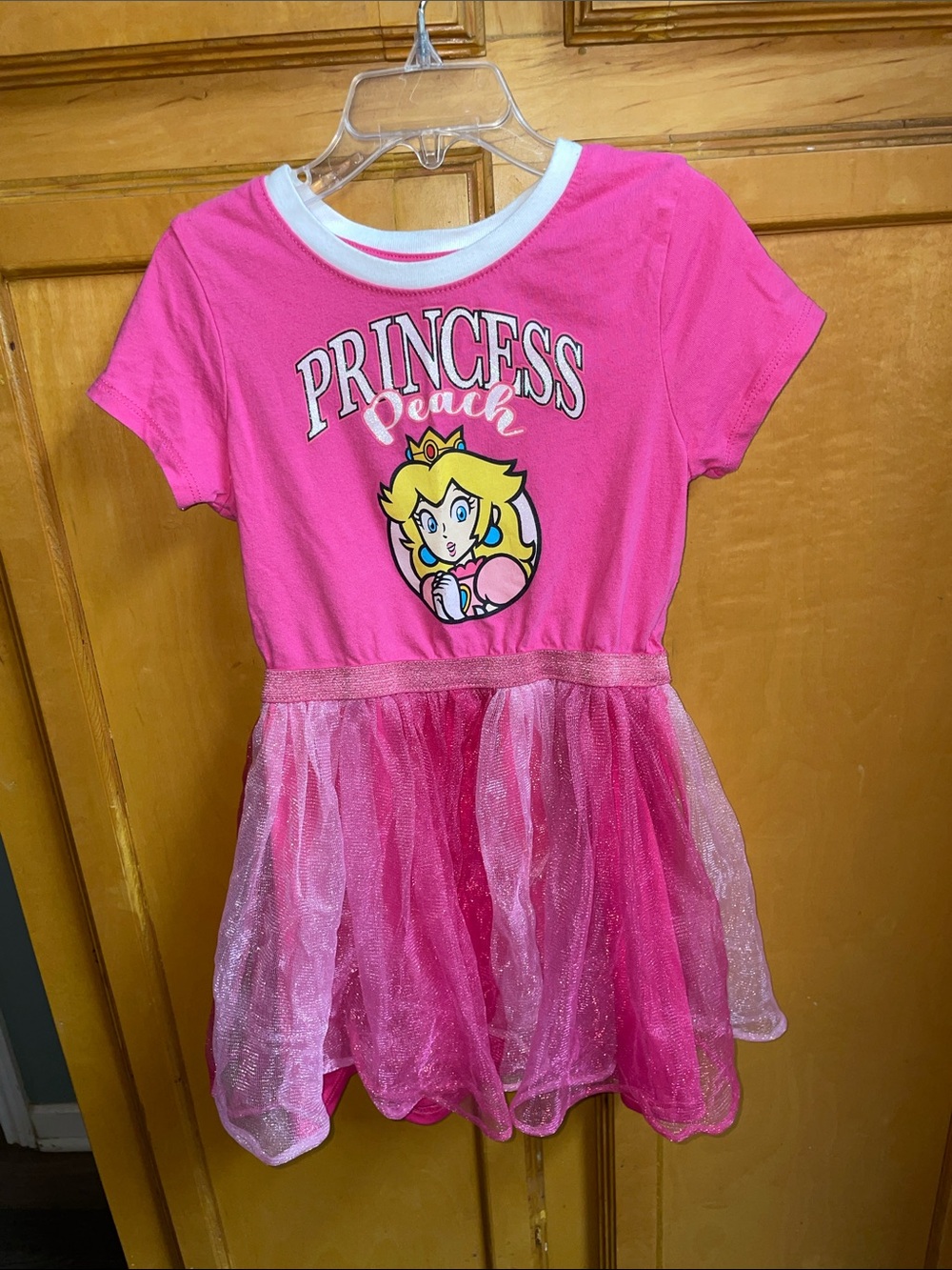 Princess peach size 6 dress